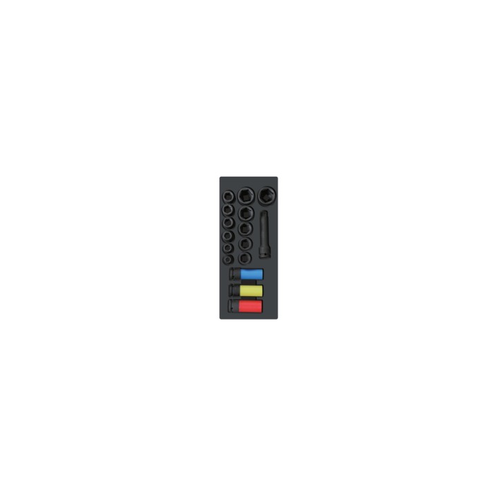 Beta T111 Termoformato rigido con assortimento di utensili 024240111