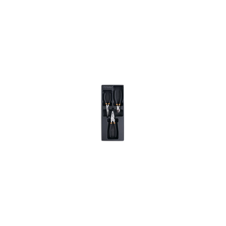 Beta T123 Termoformato rigido in ABS pinze e tronchese con finitura industriale 024240123