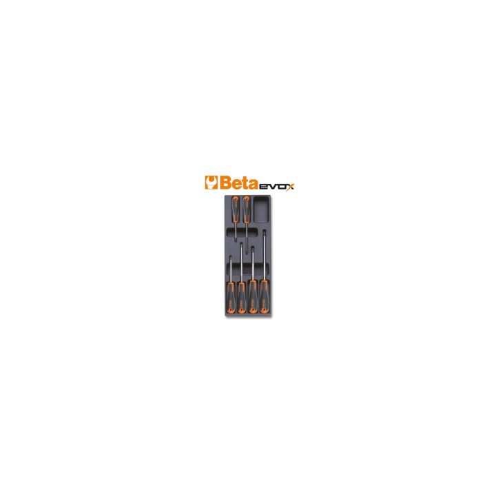 Beta T213 Termoformato rigido in ABS giravite Beta Evox per viti con impronta Phillips® 024240213