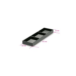 Beta VP-3SC Termoformato rigido in ABS con 3 vaschette portaminuterie per cassettiera C04TSS-7 - C45PRO 2.0 088880356