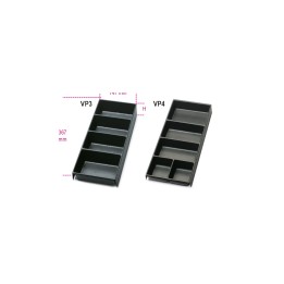 Beta VP3 Termoformato rigido in ABS con vaschette portaminuterie per cassettiere e carrelli 088880353