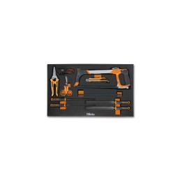 Beta M284 Vassoio morbido in EVA lime e utensili da taglio 024500284
