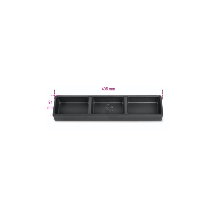 Beta VP7-C Termoformato rigido con 3 vaschette portaminuterie per cassettiere mobili C45PRO 2.0 088880361
