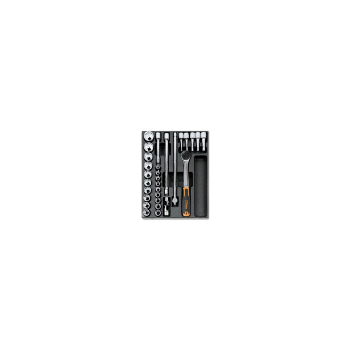 Beta T80 Termoformato rigido con assortimento di utensili 024240080