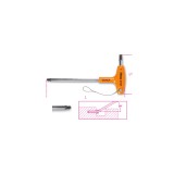 Beta 96TBP-HS 8 Chiave maschio esagonale piegate con estremità sferica ed impugnatura di manovra cromate H-SAFE 000964690