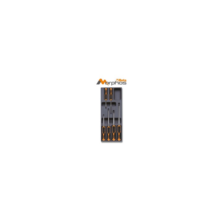 Beta TV172MH Termoformato rigido in ABS giraviti Morphos per viti con impronta Phillips® 024000753