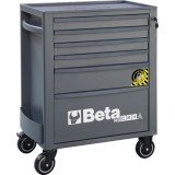 Beta RSC24A/6-A Cassettiera porta attrezzi 6 cassetti, con sistema antiribaltamento 024004167