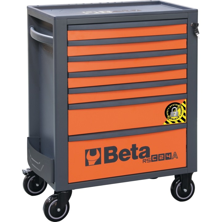 Beta RSC24A/7-O Cassettiera porta attrezzi 7 cassetti, con sistema antiribaltamento 024004171
