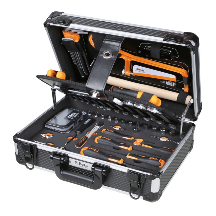 Beta BW 2054E-100 Valigia con assortimento di 100 utensili 020546011