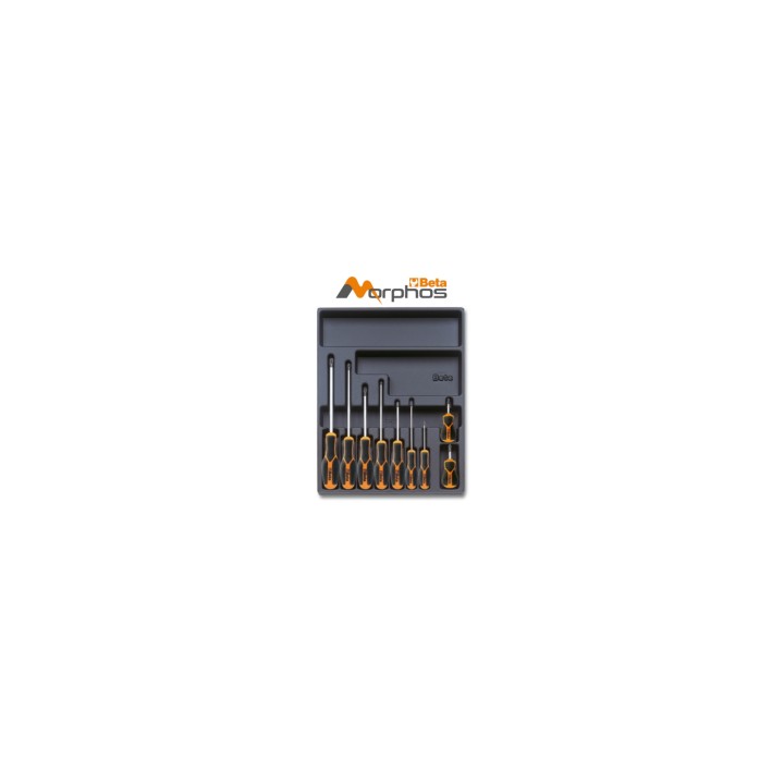 Beta T168MH Termoformato rigido in ABS giraviti Morphos per viti con impronta Phillips® 024240184