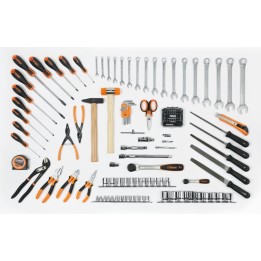 Beta BW 5958U Assortimento di 157 utensili Beta Worker - accessori di fissaggio inclusi 059456157