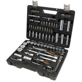 Beta BW 903E/C98 Assortimento di 45 chiavi a bussola esagonali, 35 inserti per avvitatori, 4 chiavi maschio esagonali piegate e 