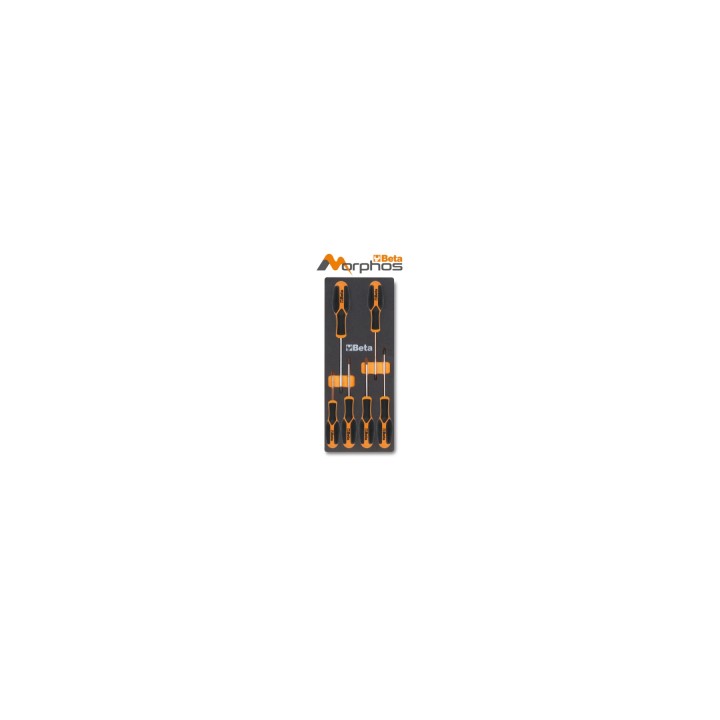 Beta M204MH Vassoio morbido in EVA giraviti Morphos per viti con impronta Torx® 024500242