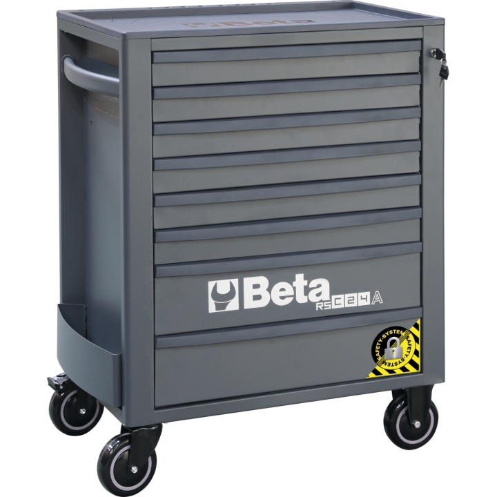 Beta RSC24A/8-O Cassettiera porta attrezzi 8 cassetti, con sistema antiribaltamento 024004181