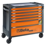 Beta RSC24AXL/7-R Cassettiera porta attrezzi 7 cassetti, con sistema antiribaltamento, modello lungo 024004273