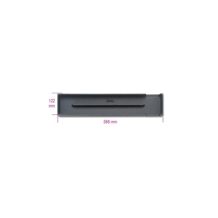 Beta VP5 Termoformato rigido in ABS con 2 vaschette portaminuterie 088880355