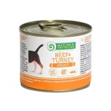 NATURE'S PROTECTION Adult manzo e tacchino - cibo umido per cani - 200 g