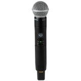 Shure SLXD2+/58--G65 - trasmettitore portatile con capsula SM58 (470–606 MHz)