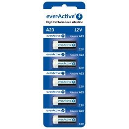 Batterie alcaline everActive A23 12V - blister 5 pezzi