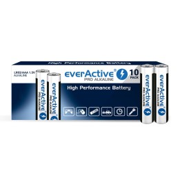 Batterie alcaline everActive Pro Alkaline LR03 AAA - confezione shrink - 10 pezzi