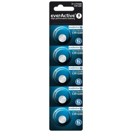 Batteria al litio mini everActive CR1220 - blister 5 pz.