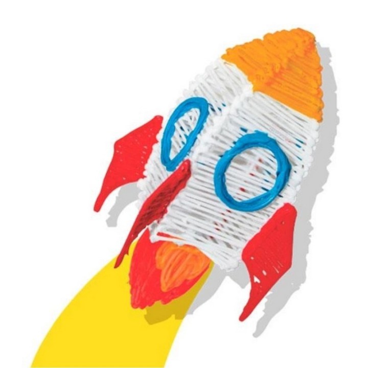 3Doodler Filament Start+ 250 neonrot neonorange neongruen neongelb neonpink\ \ Neon Plastica compostabile Verde fluorescente Ara