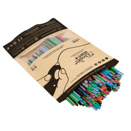 3Doodler Primary Pow Sacchetto misto 250 Plastica compostabile blu verde grigio rosso 1 g
