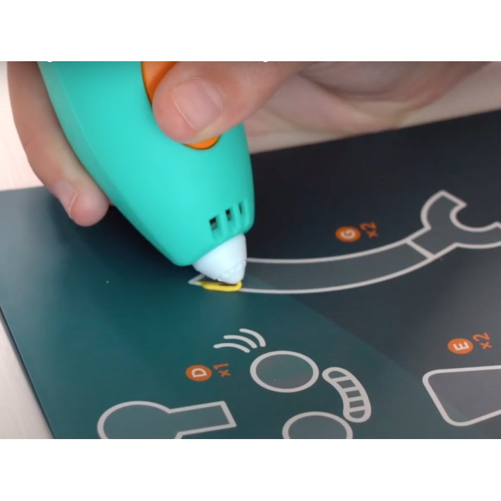3Doodler Start Plus 3D penna 0.77 mm turchese giallo