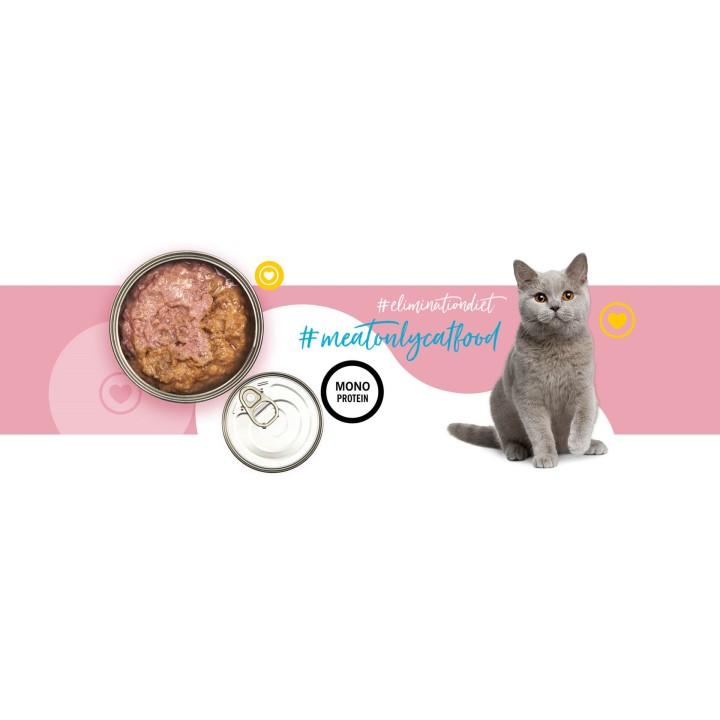 3COTY 07. Tacchino - cibo umido per gatti - 180g
