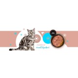3COTY 26. Tacchino e coniglio - cibo umido per gatti - 180g