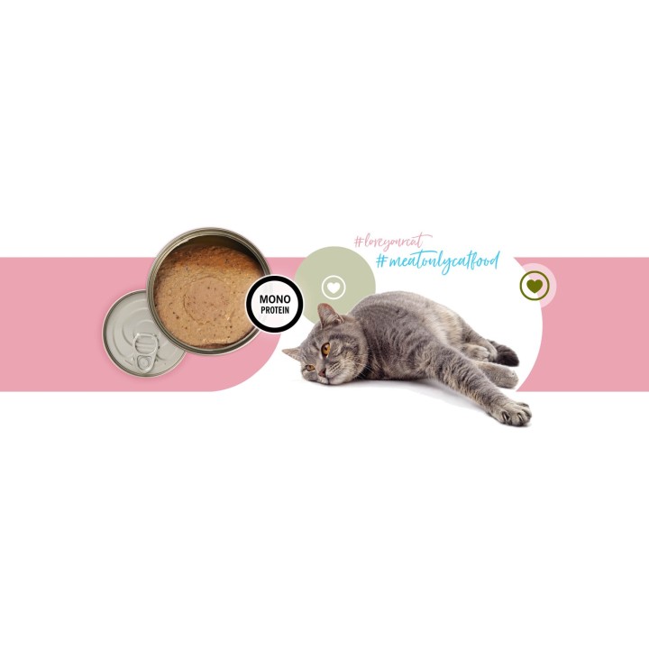 3COTY 34. Tacchino Senior - cibo umido per gatti - 180g