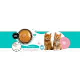 3COTY 42. Pollo e anatra (gattini) - cibo umido per gatti - 180g