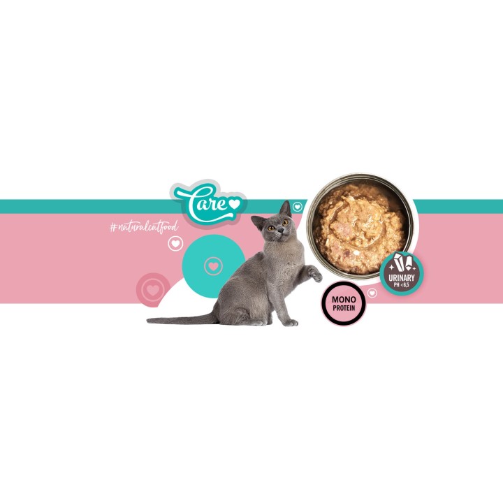 3COTY 51. Tacchino Struvite Care - cibo umido per gatti - 180g