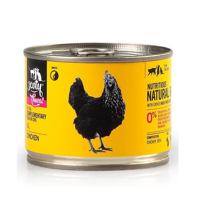 3COTY Cheers! 61. Pollo - cibo umido per gatti - 160g