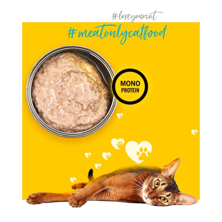 3COTY Pollo - cibo umido per gatti - 80g
