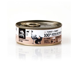 3COTY Tacchino con coniglio - cibo umido per gatti - 80g