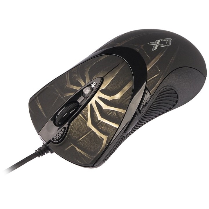 A4Tech Mouse Gaming Laser Anti-Vibrazione XL-747H Destrorso USB Type-A 3600 DPI