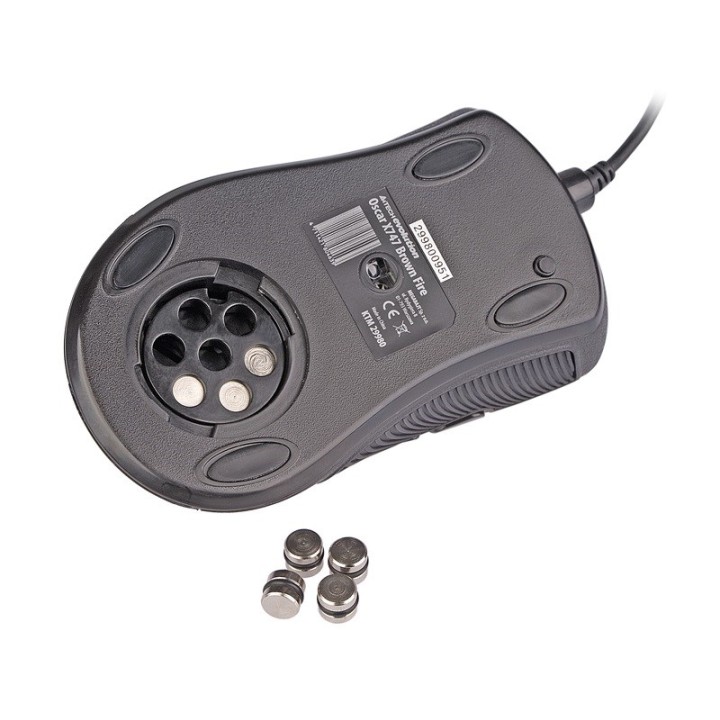 A4Tech Mouse Gaming Laser Anti-Vibrazione XL-747H Destrorso USB Type-A 3600 DPI