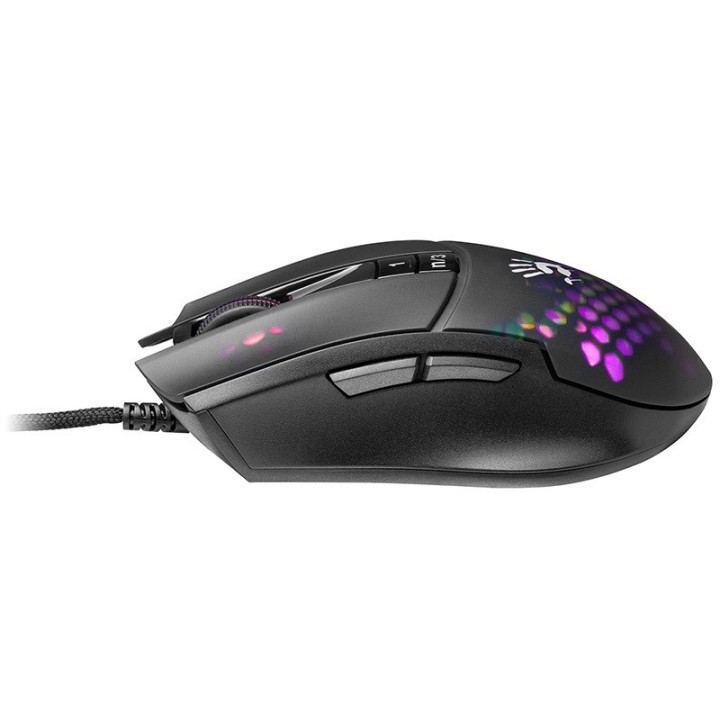 A4Tech BLOODY A4TMYS47113 L65 MAX RGB mouse a nido d'ape (attivato) USB Type-A ottico 12 000 DPI