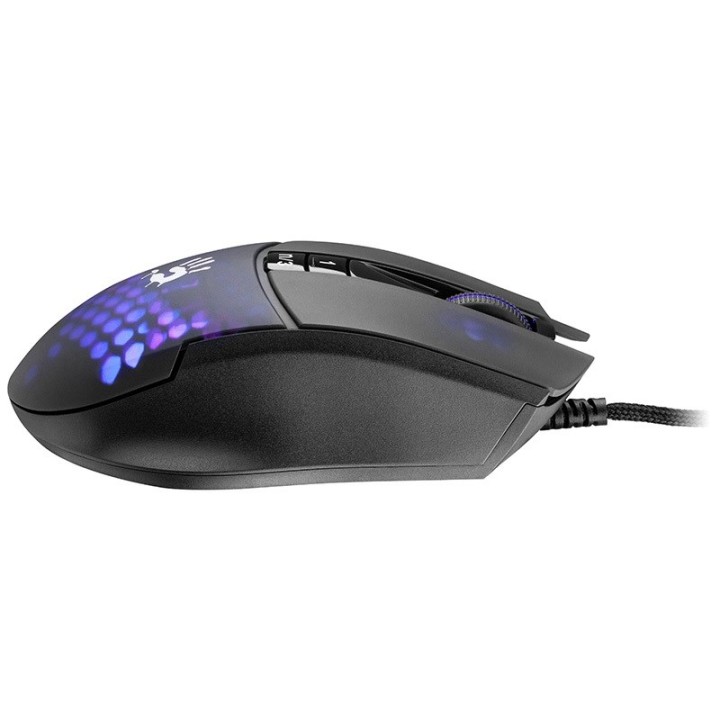 A4Tech BLOODY A4TMYS47113 L65 MAX RGB mouse a nido d'ape (attivato) USB Type-A ottico 12 000 DPI