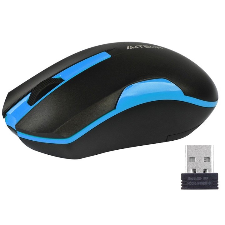 A4Tech G3-200N Mouse Ambidestro RF Wireless Ottico 1000 DPI