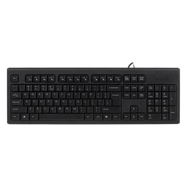 A4Tech KR-83 Tastiera USB nero