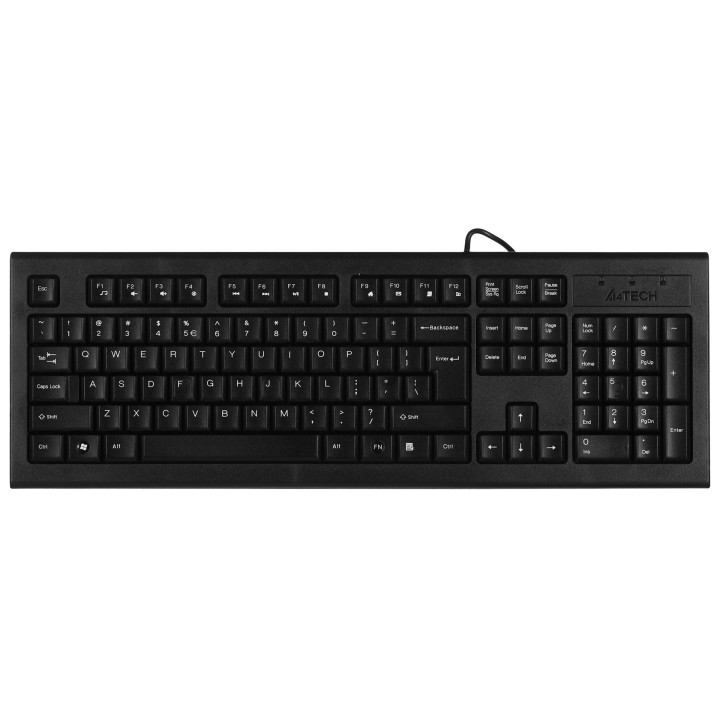 A4Tech KR-85 Tastiera USB QWERTY US Inglese nero