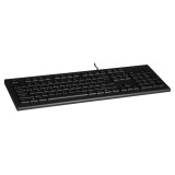A4Tech KR-85 Tastiera USB QWERTY US Inglese nero