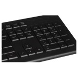 A4Tech KR-85 Tastiera USB QWERTY US Inglese nero