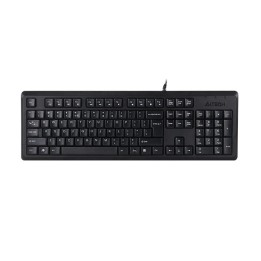 A4Tech KR-92 tastiera universale USB QWERTY inglese nero