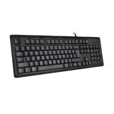 A4Tech KR-92 tastiera universale USB QWERTY inglese nero