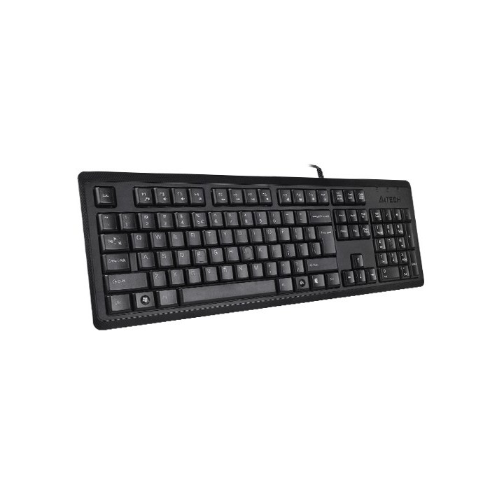 A4Tech KR-92 tastiera universale USB QWERTY inglese nero
