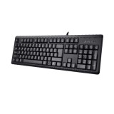A4Tech KR-92 tastiera universale USB QWERTY inglese nero