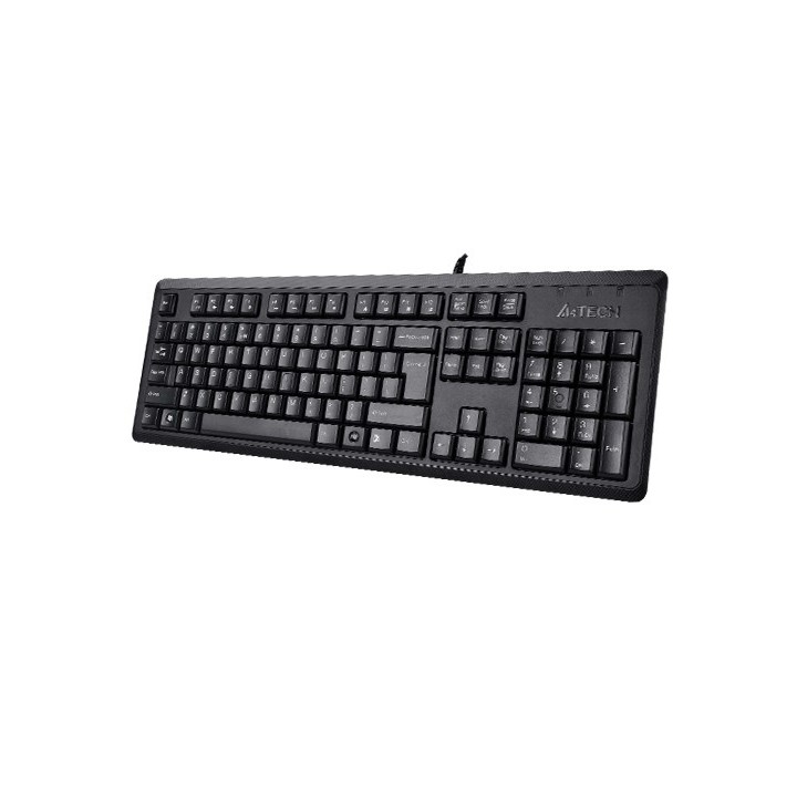 A4Tech KR-92 tastiera universale USB QWERTY inglese nero